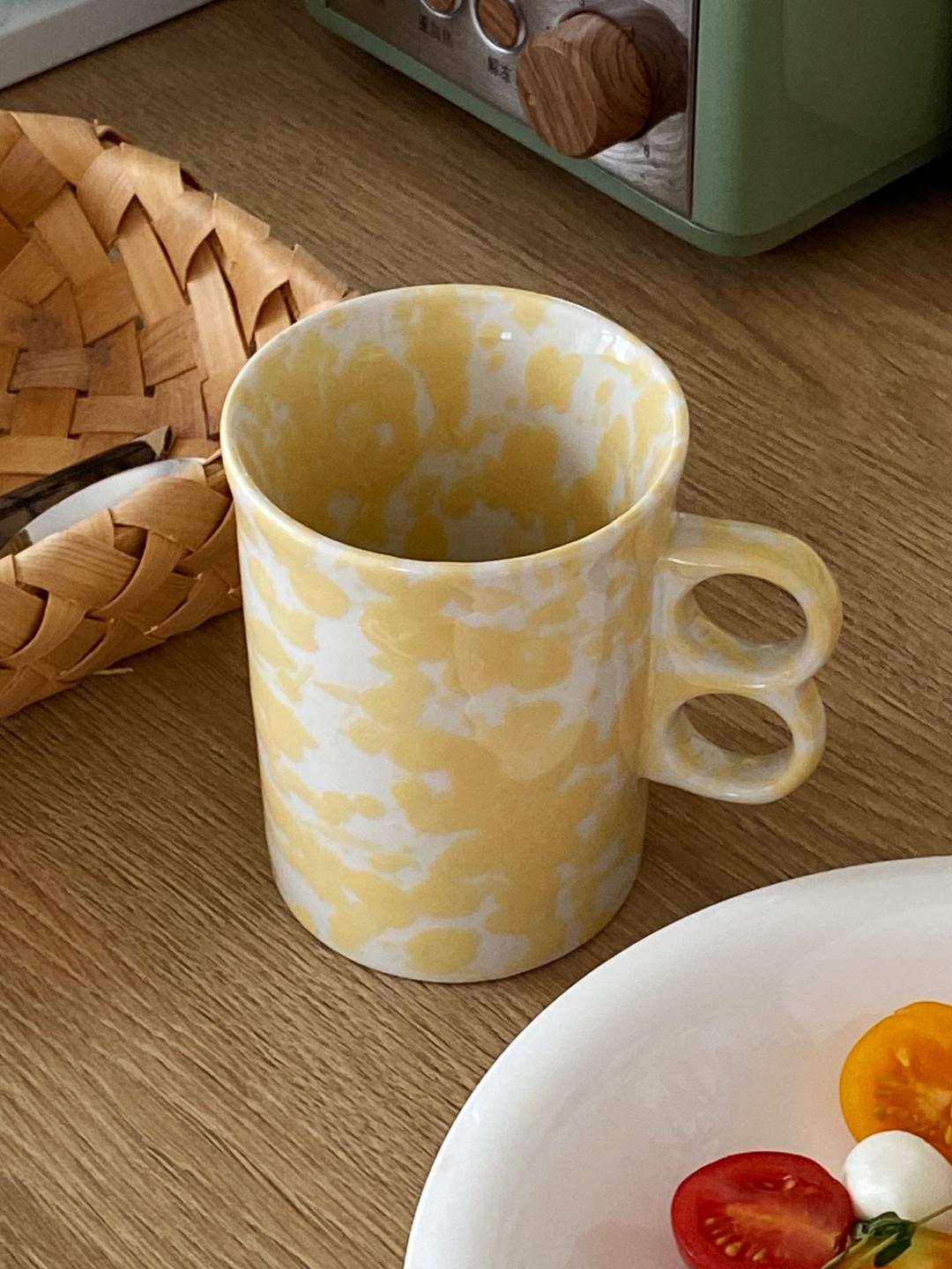 잉크 세라믹 머그잔 300ml