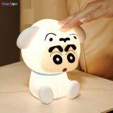 흰둥이 짱구 무드등