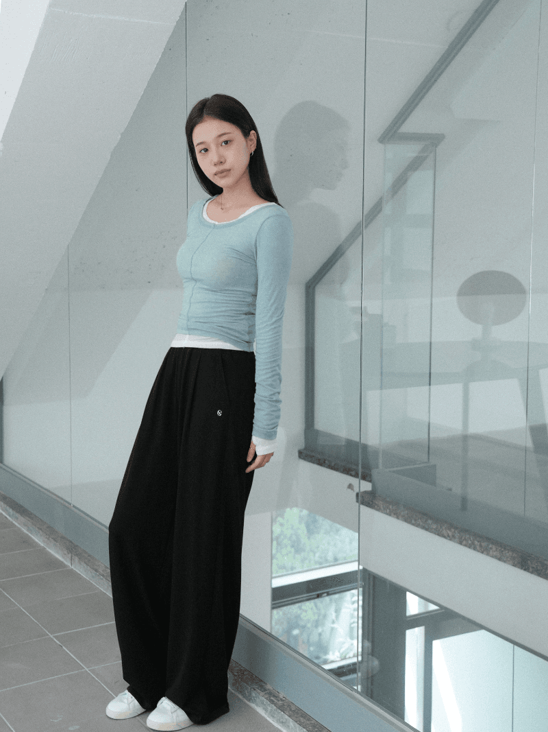 [NouArté] 노트 릴렉서블 팬츠 (블랙)