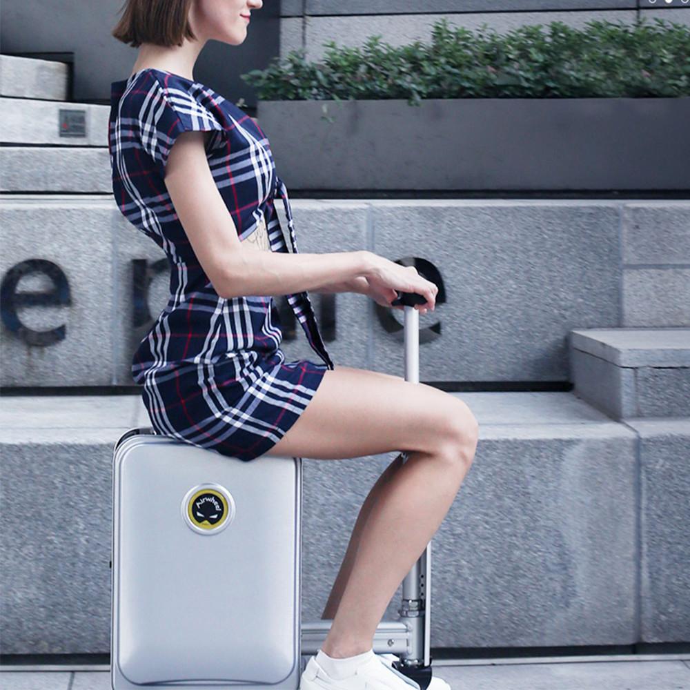 에어휠 전동캐리어 20인치 기내용 스마트전동캐리어