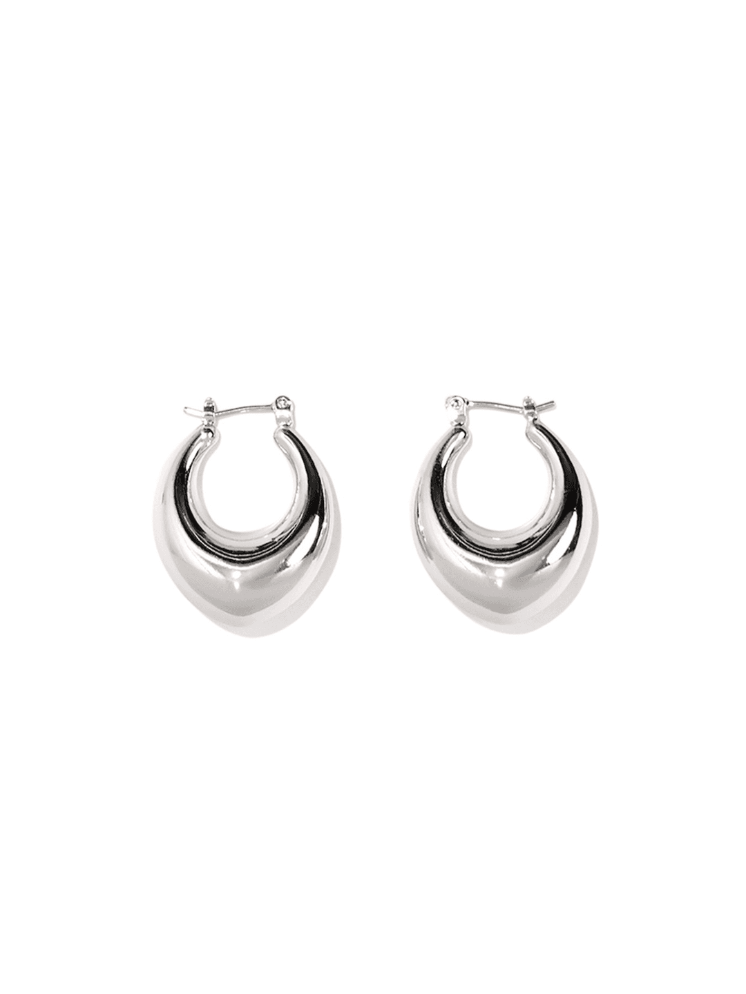 FLORENCE EARRINGS - L (SILVER)
