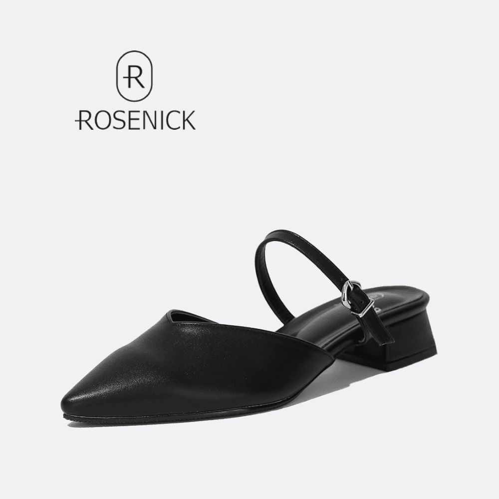 로제니크 [40년 장인 수제화 로제니크]  벨베 뮬 (3cm,5cm,7cm/3color)