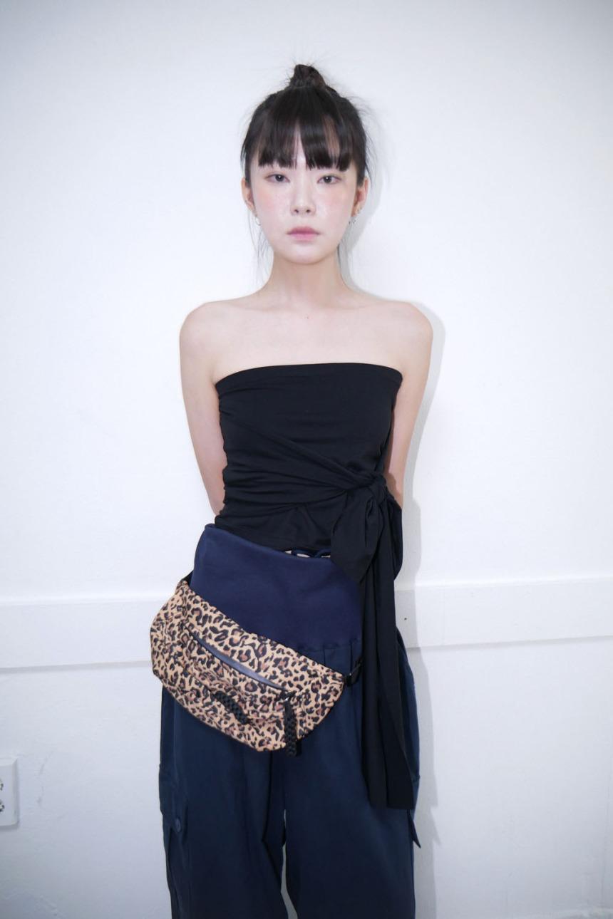 cosy two-way bustier top (2color)