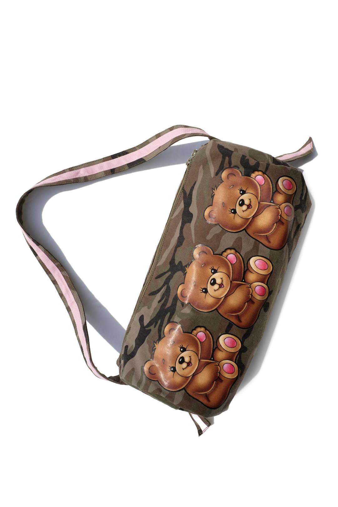 Triplets Teddy Duffle Bag Camouflage