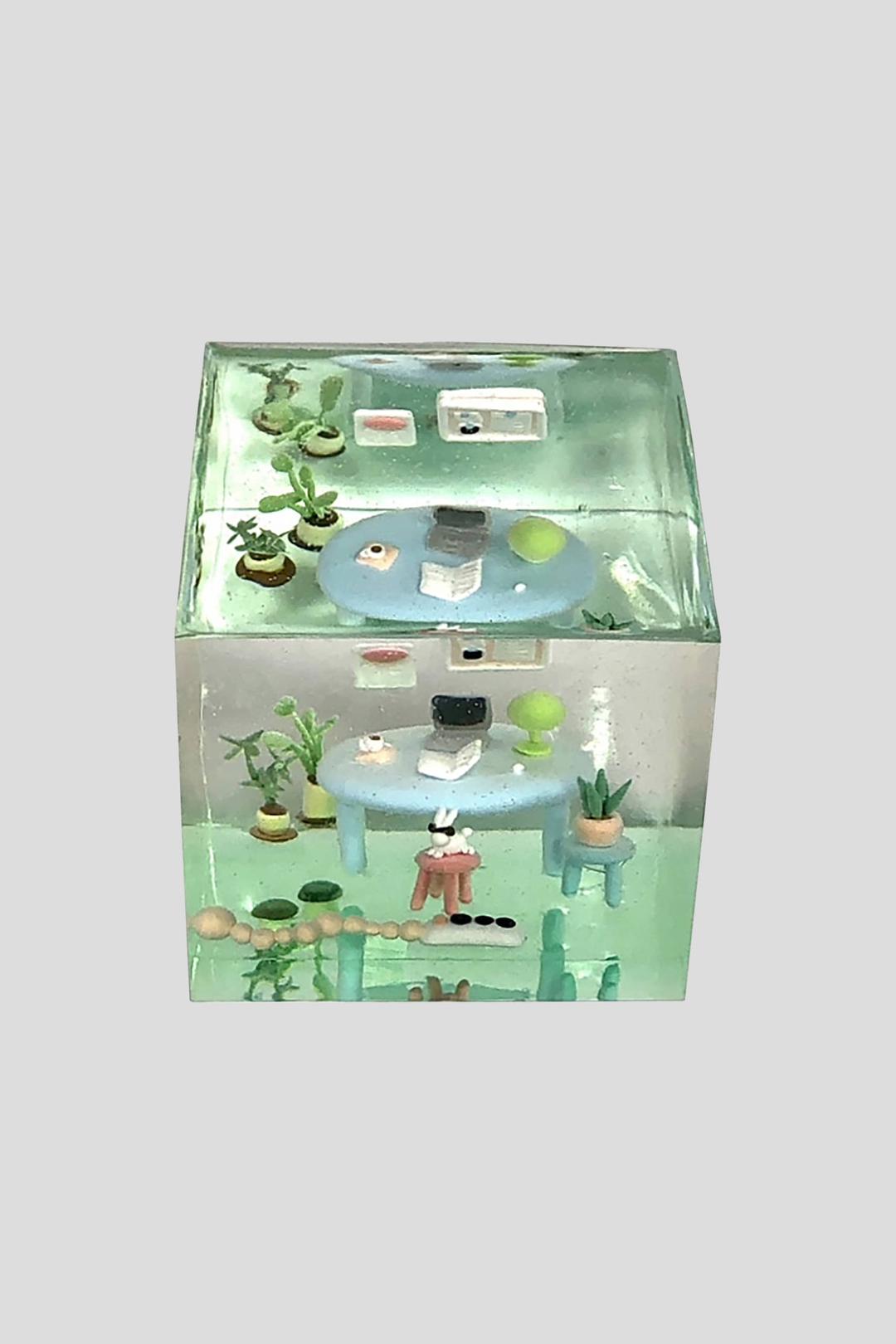 포근한 토끼방 오브제