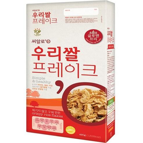 씨알로 우리쌀프레이크 시리얼, 490g, 1개