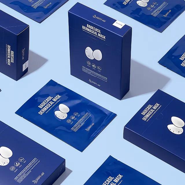 [깐달걀피부 필수💙/달걀막 시트] 바데카실 더마실 마스크팩 10매입