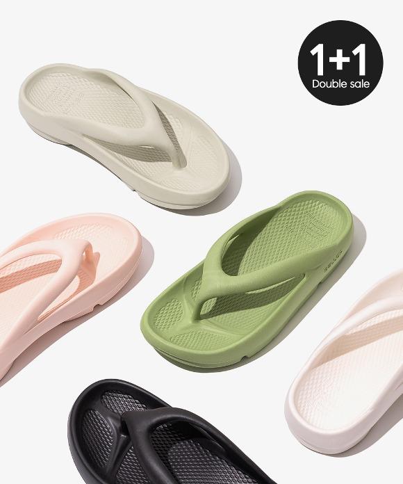 밸롭 클라우드 플립플랍 1+1