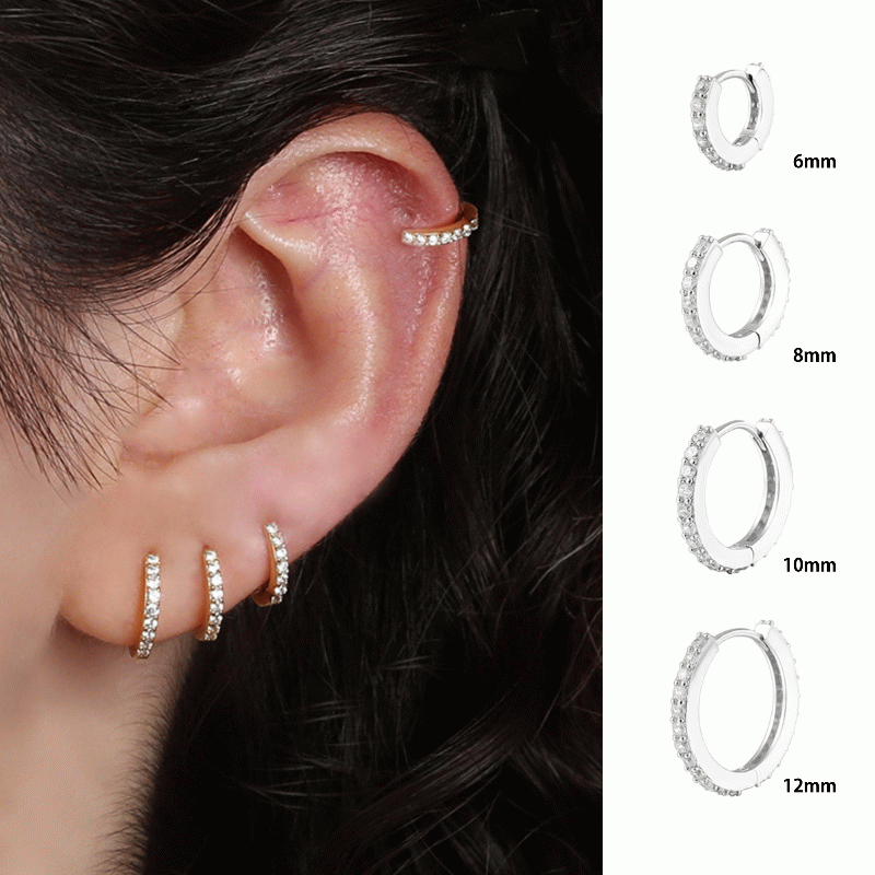 464 E (925실버/ 원터치)