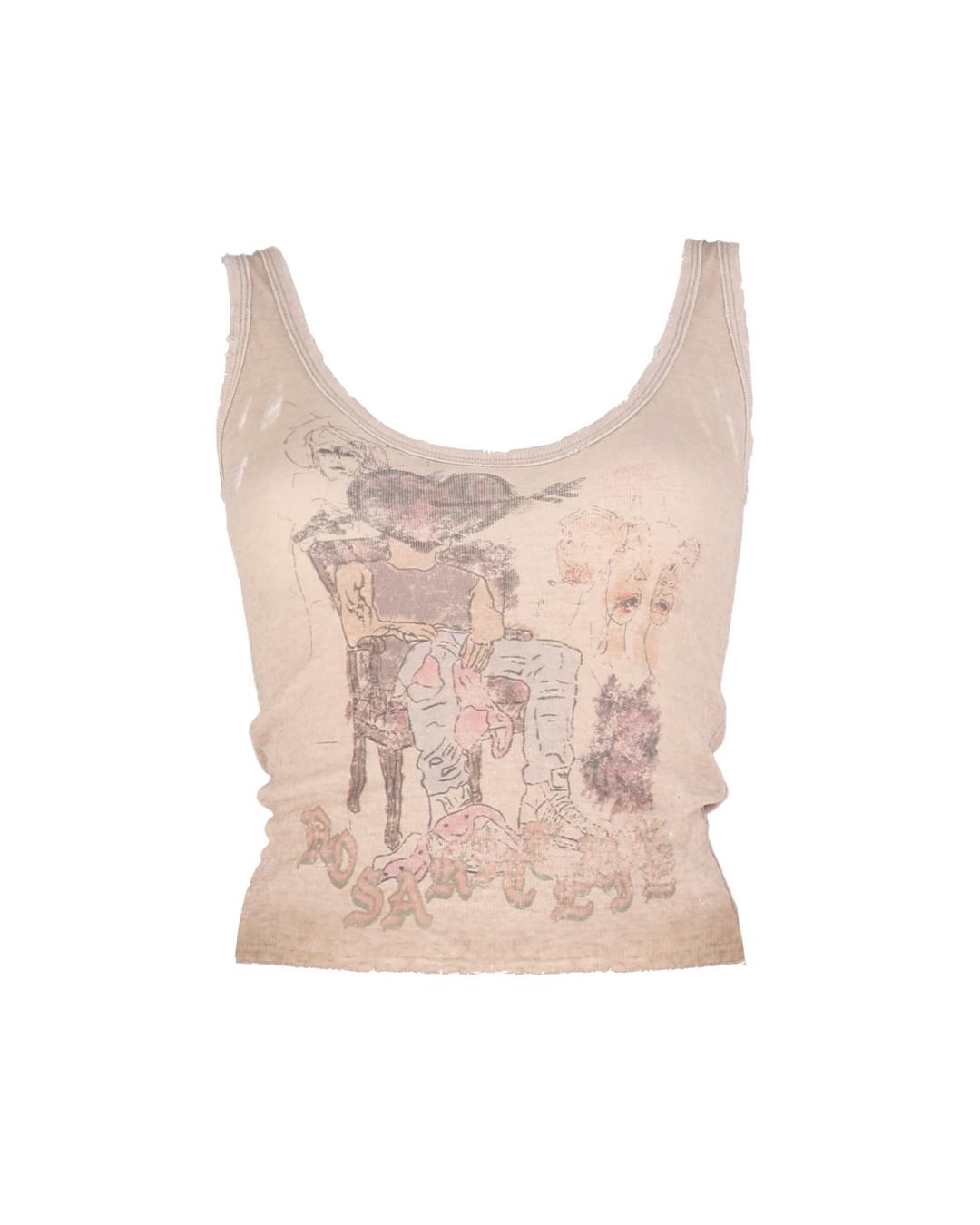 RKV destroyed tank - washed beige