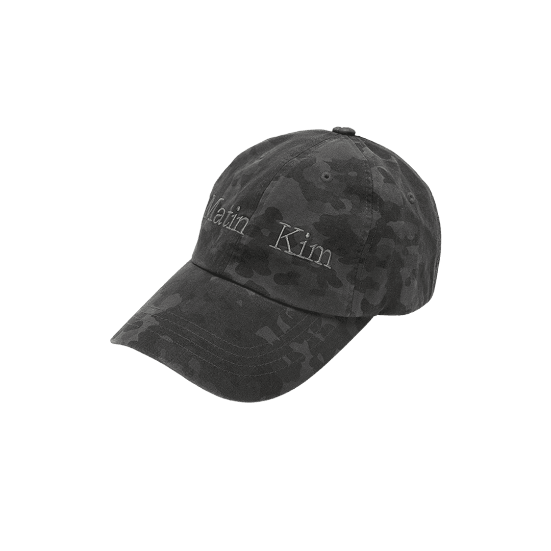 (W) Matin Kim Matin Camouflage Cap Charcoal