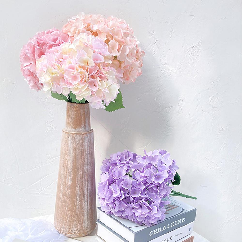 색감예쁜 수국조화 생화같은조화 조화 센터피스