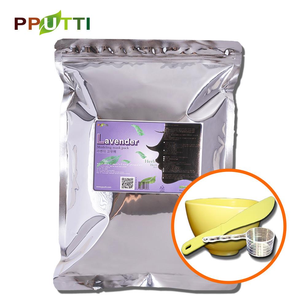 [뿌띠] 라벤더 모델링마스크팩 1kg+도구세트