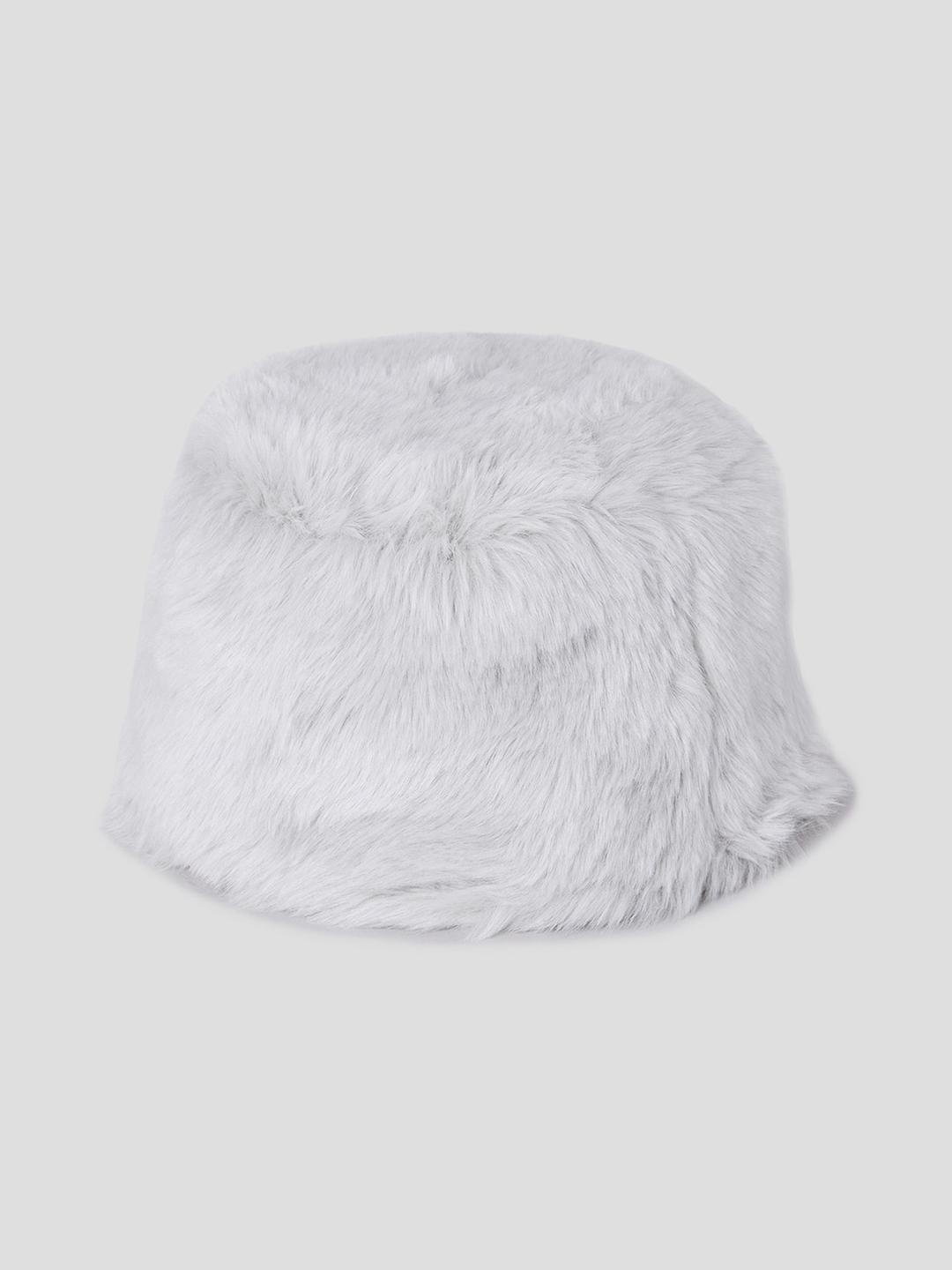 Eco Fur Russian Hats - Light Grey