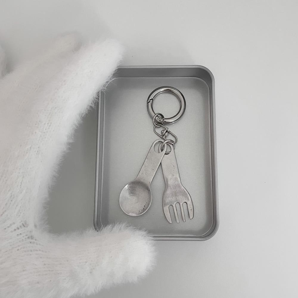 스푸닝 키링(스푼,포크) /spooning(spoon,fork) keyring