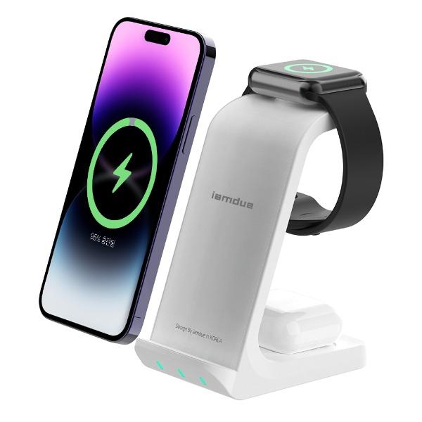 아이폰 3in1 무선충전기 고속 애플워치 에어팟