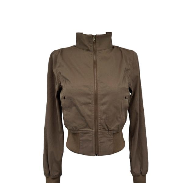 Nap brown slim jacket