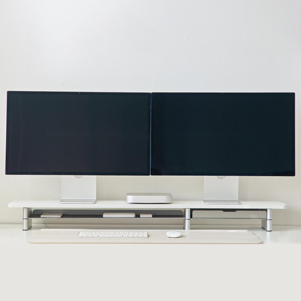 일리안 베이직 모듈러 모니터 받침대 Large 듀얼