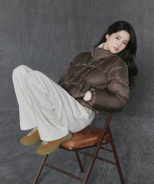 여성 플로우 다운 초코(FS254DJ01F001234)