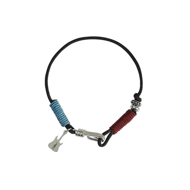 Autofiction lace bracelet(Black)
