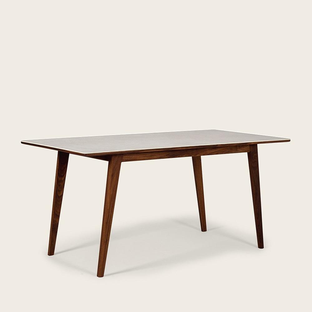 쿠르보 테이블 01 세라믹 월넛