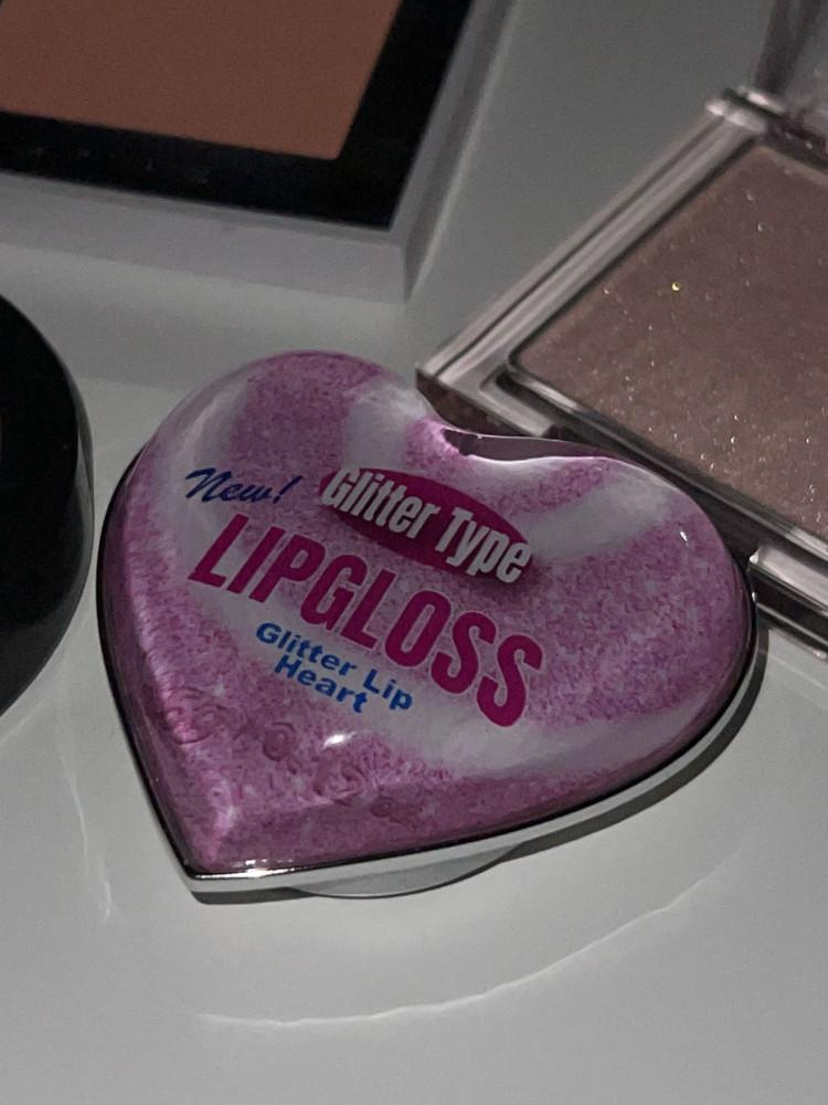 [Limited] Lip Gloss Heart tok (Silver)