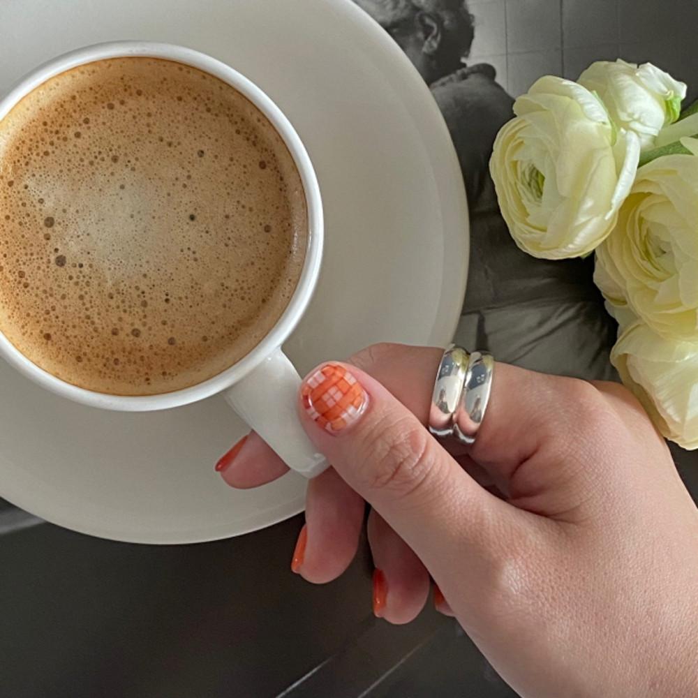 이 화 [더블 링, double ring] silver925