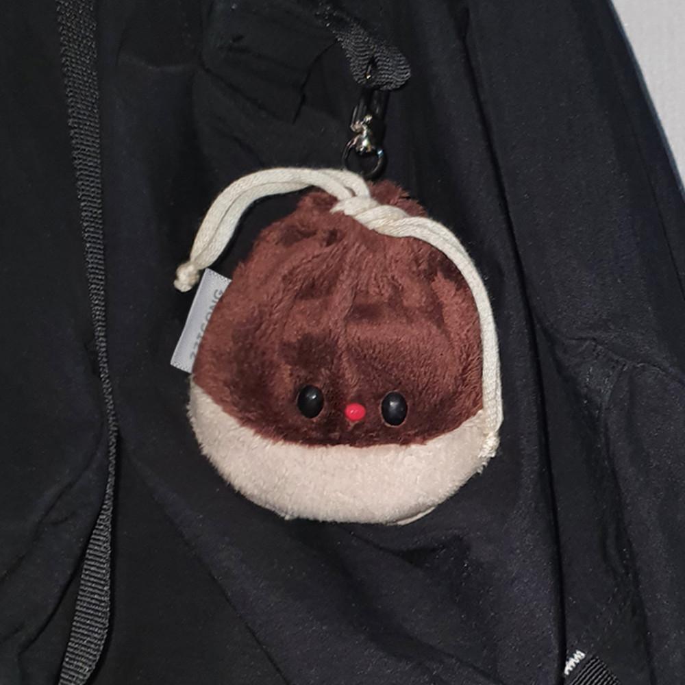 군밤 무선이어폰 에어팟 버즈 동전지갑 다용도 미니 파우치