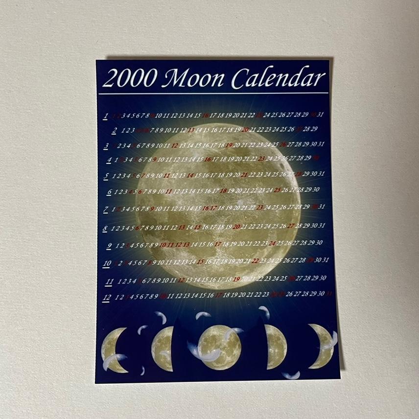 달빛천사 문캘린더 2000버전