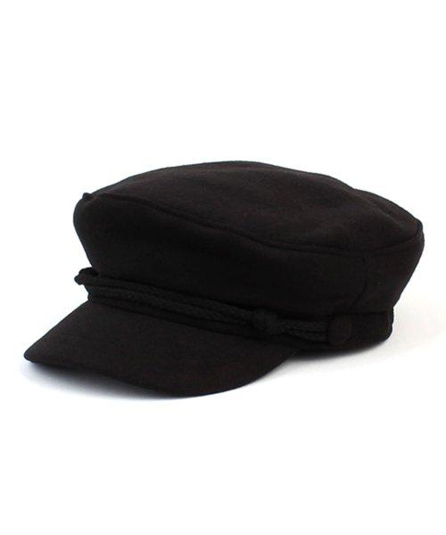 Black Rope Wool Marine Cap 울마린캡