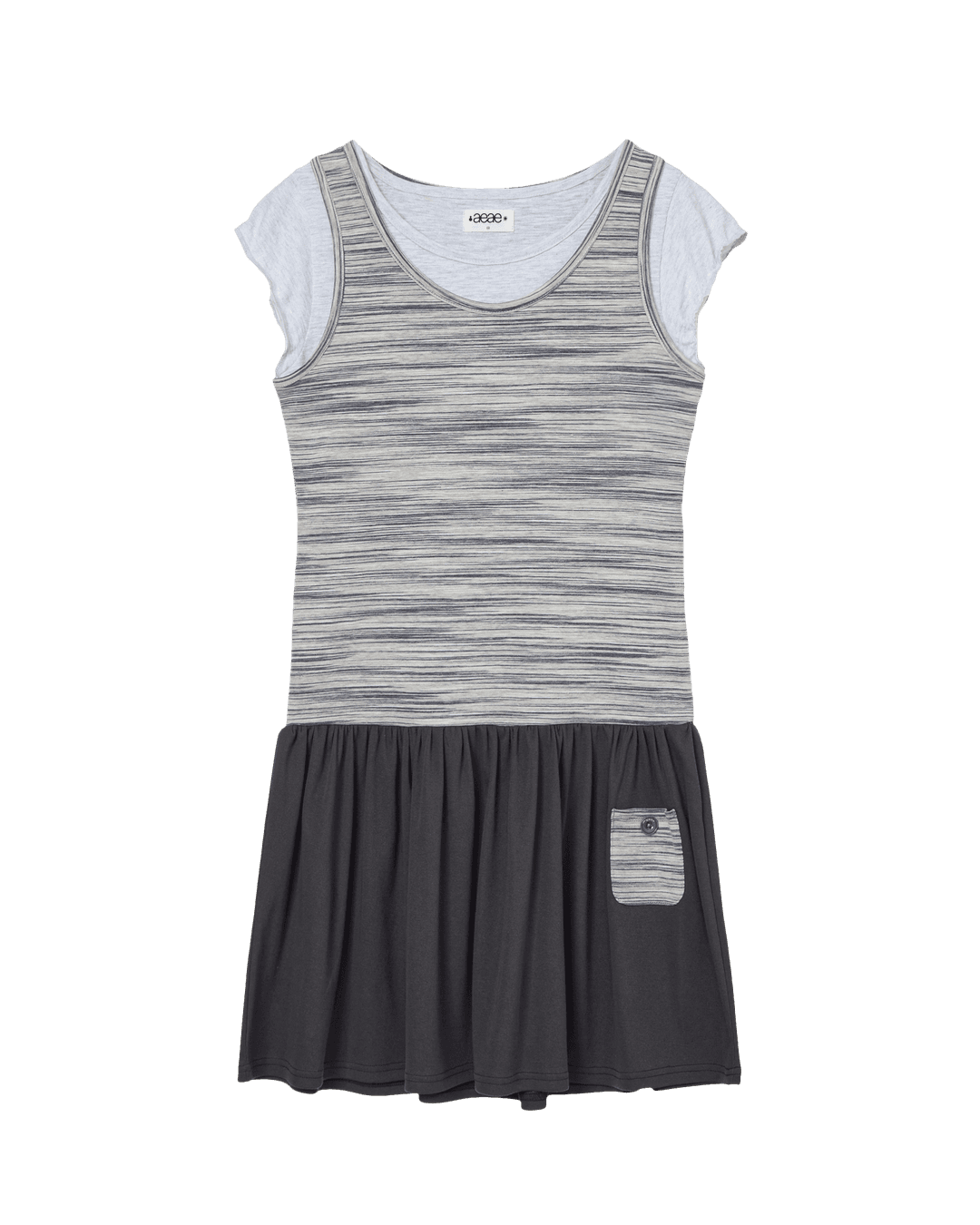 [5/13 예약발송] LAYERED TOP DRESS [NAVY]