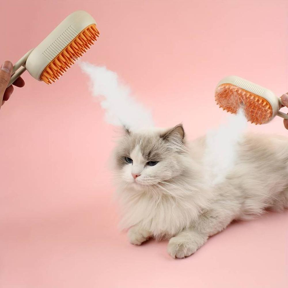 캣트럴파크 강아지 고양이 빗 스팀 브러쉬 털청소기