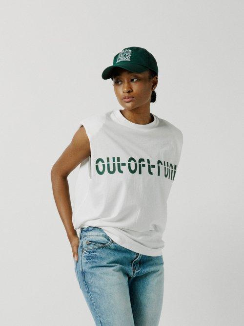 OOT Sleeveless Shirt (White)