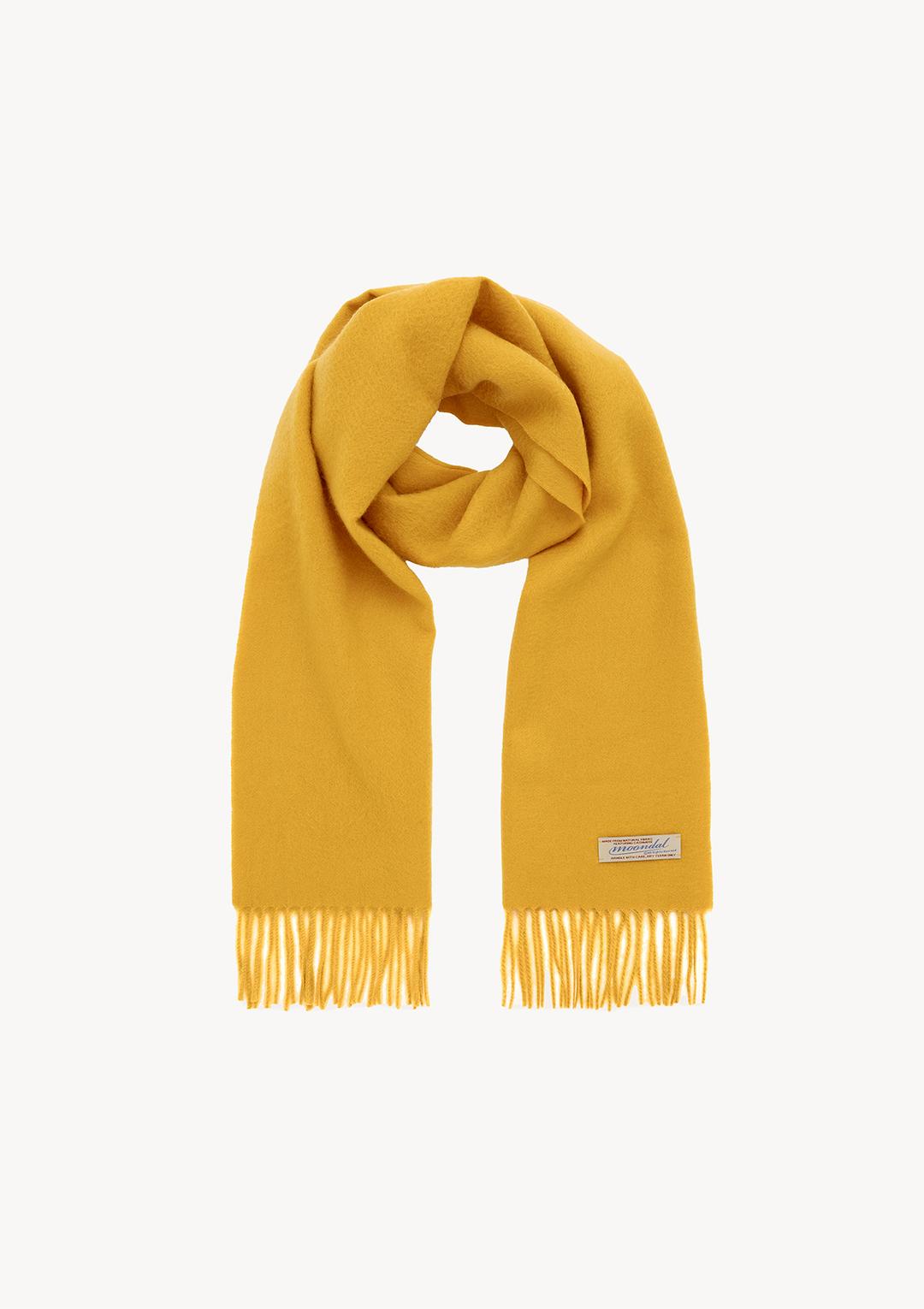 Cashmere Muffler in Yellow