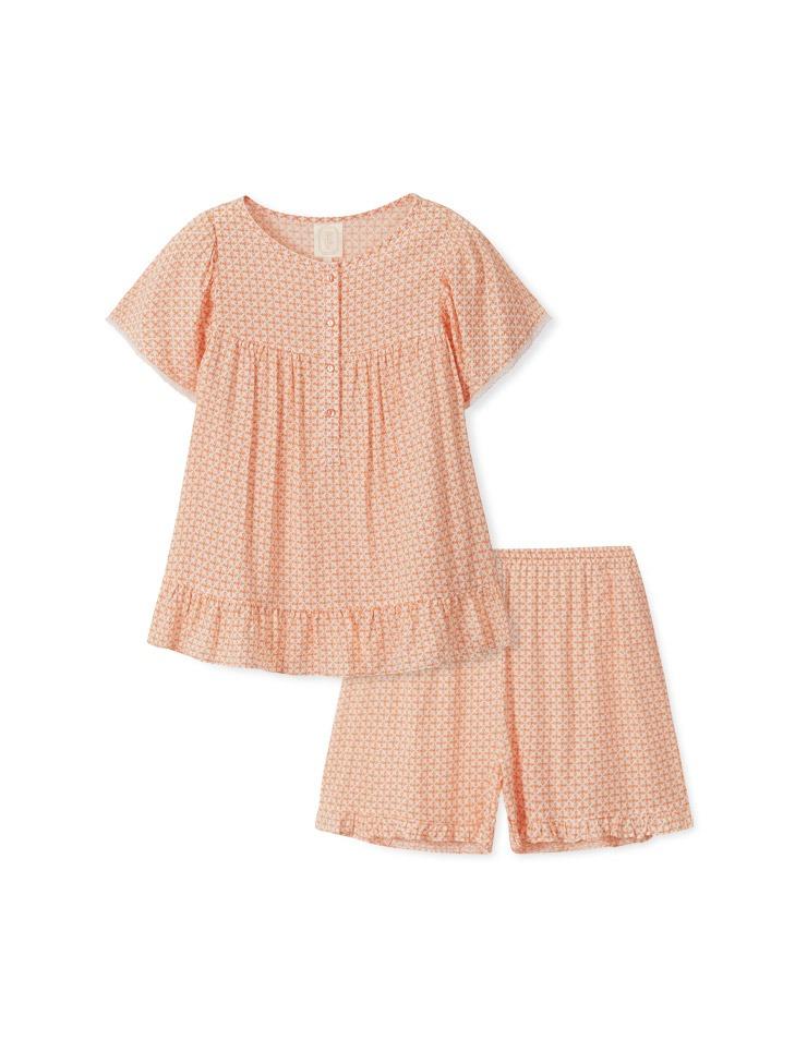 [여성] 6044 아란치오네 반소매 상하