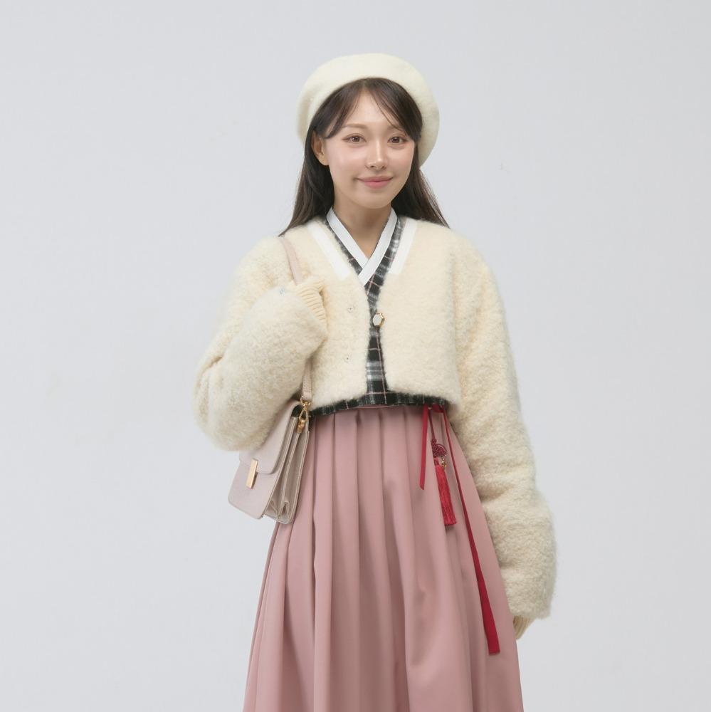 푸들 마고자 [아이보리]