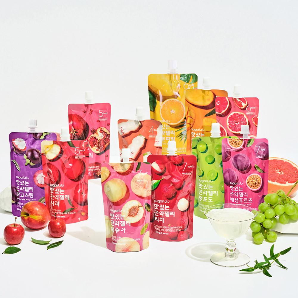 [11종] 슈가로로 맛있는 무설탕 곤약젤리 저칼로리 간식