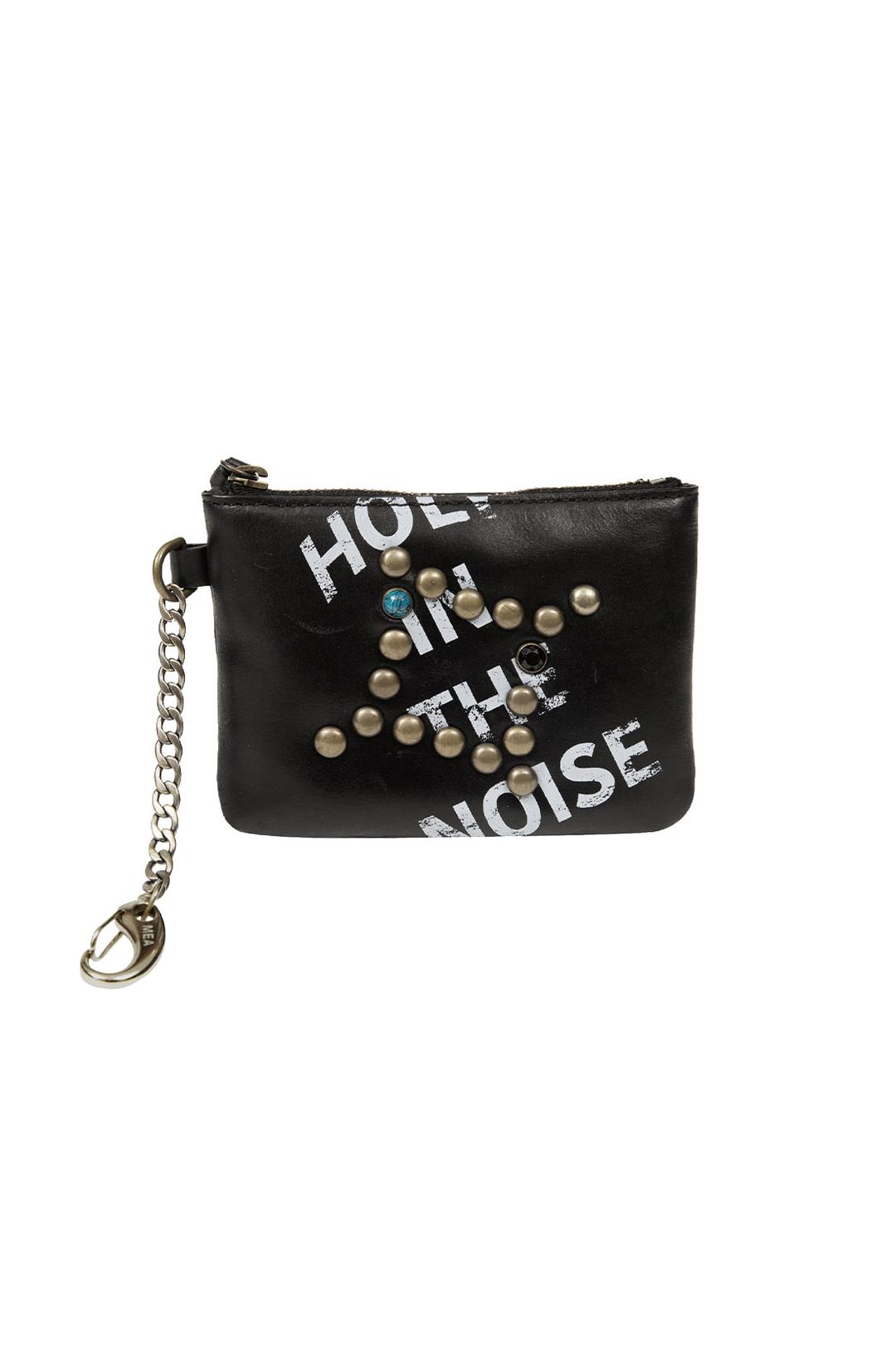 HIN STUD CHAIN WALLET [BLACK]