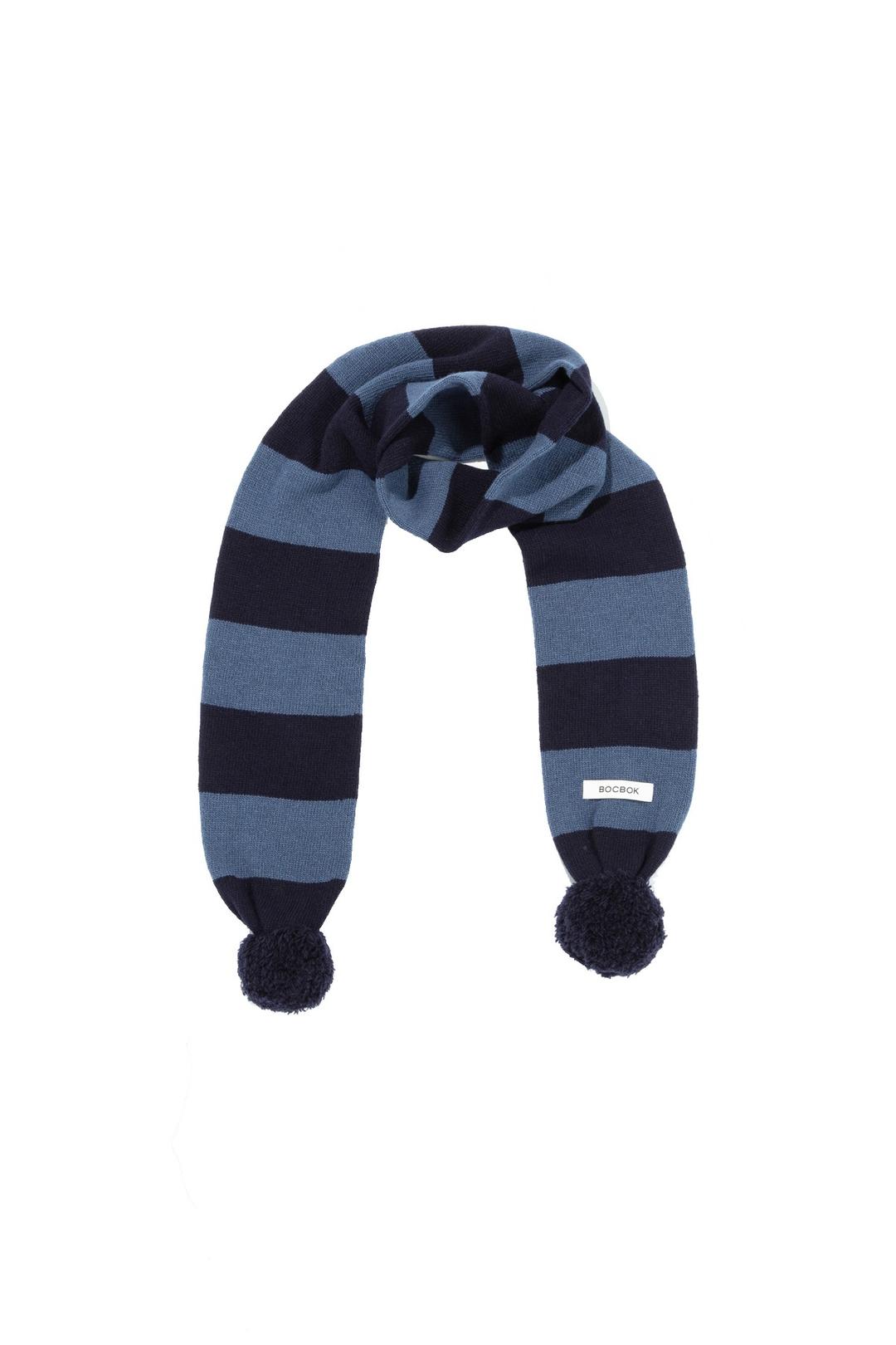 POM-POM MUFFLER (NAVY)