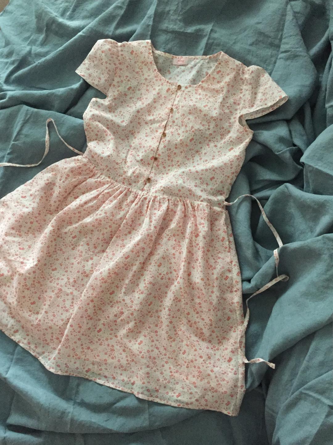 [made by fling] picnic flower mini one-piece