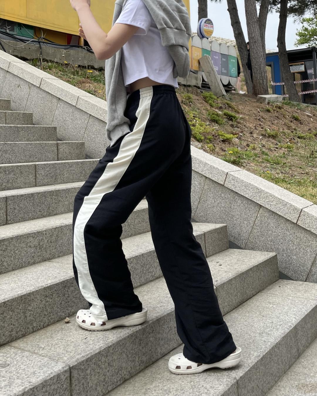 (12차입고) line string pants (4color)