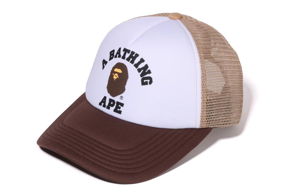 BAPE 베이프 COLLEGE MESH CAP 1K80-180-012