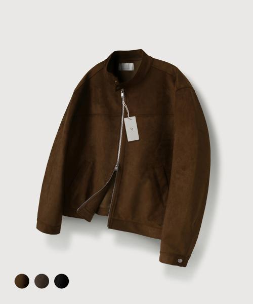 비건 스웨이드 바이커 자켓_3Color