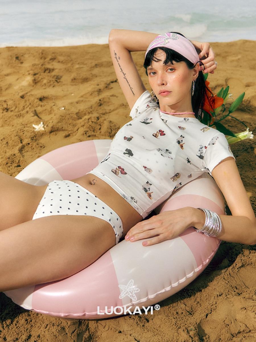 Animal Foot Bikini Set