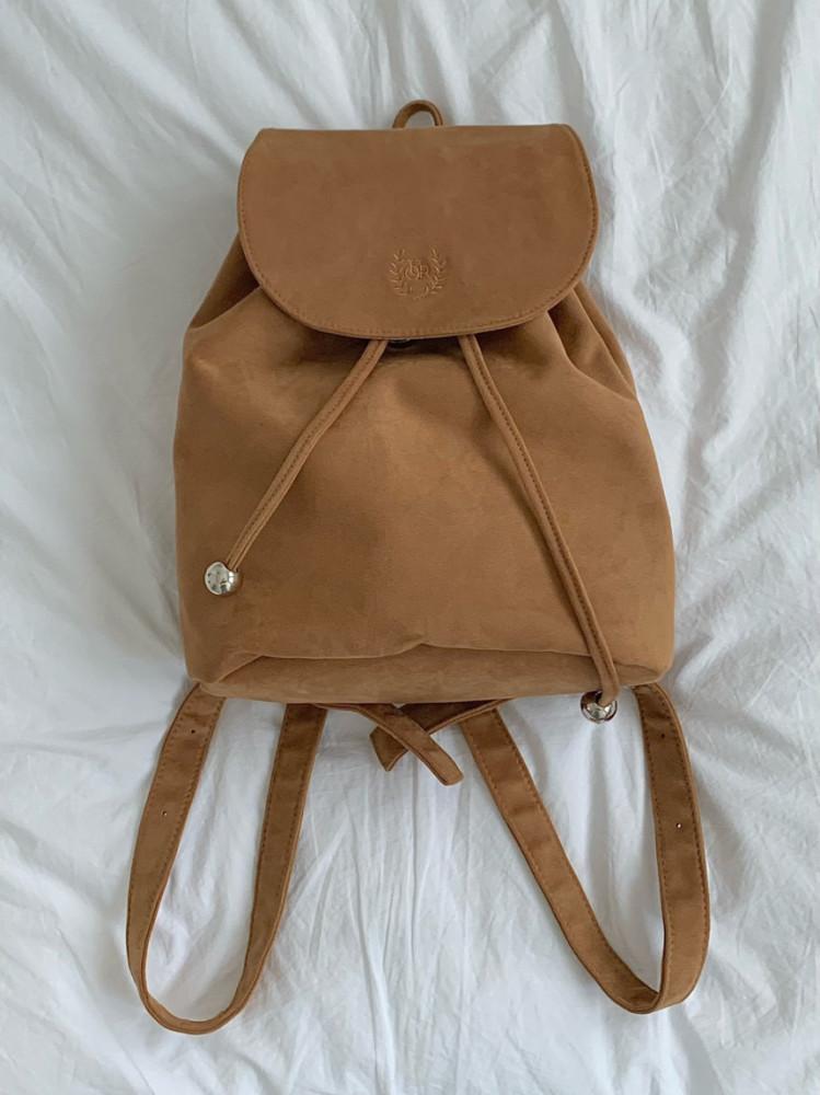 LSM 스웨이드 백팩 3color