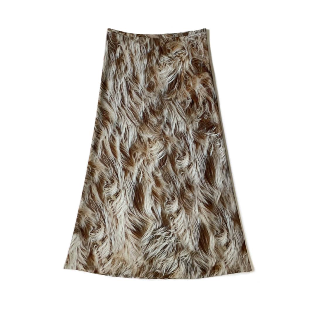 Furry skirt