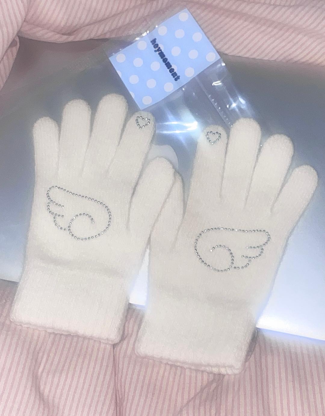 angel wing gloves