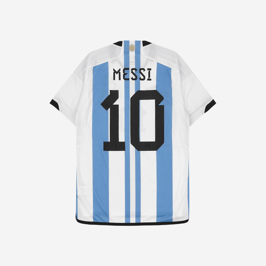 Adidas Argentina Messi Home Jersey 2022 White Light Blue - US Sizing (Marking Ver.)