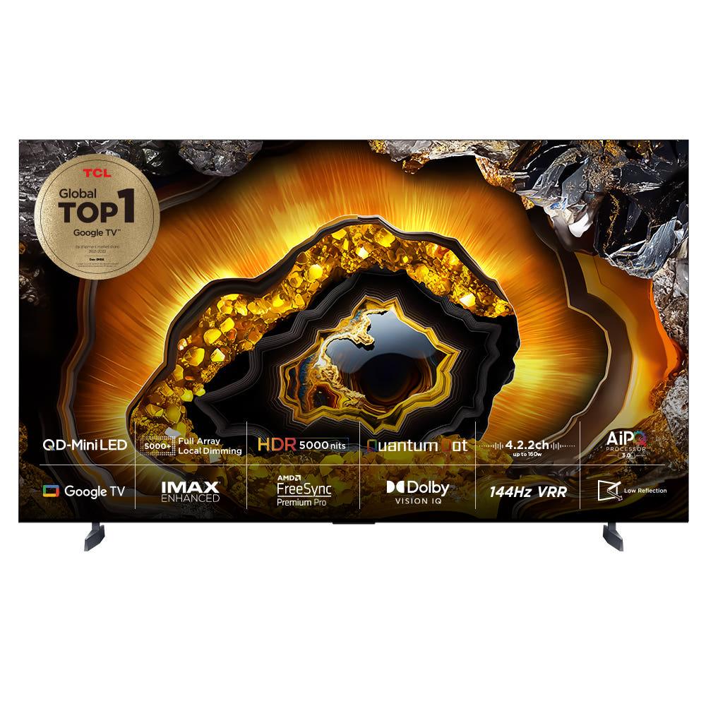 TCL TV 85X955 4K QD-Mini LED 구글 티비 스탠드형 기사방문설치