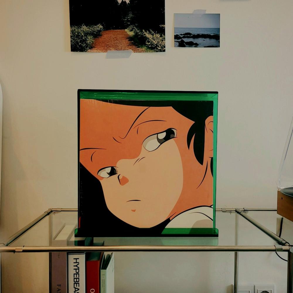 아크릴 LP수납장 전시 거치대 레코드 보관함